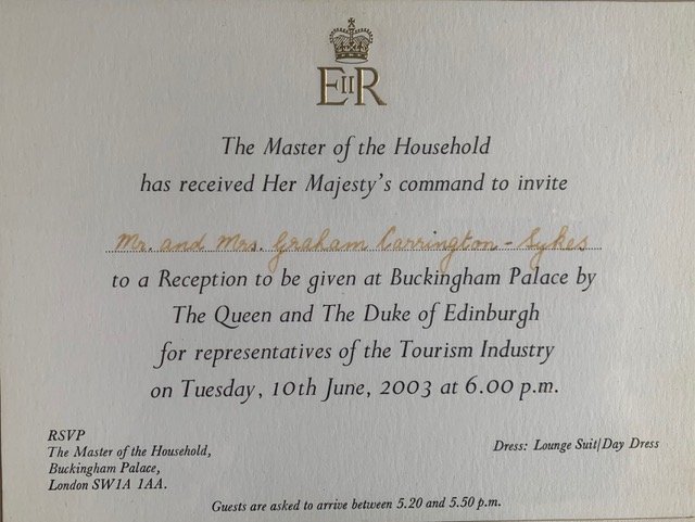A personal story about visit to Buckingham Palace